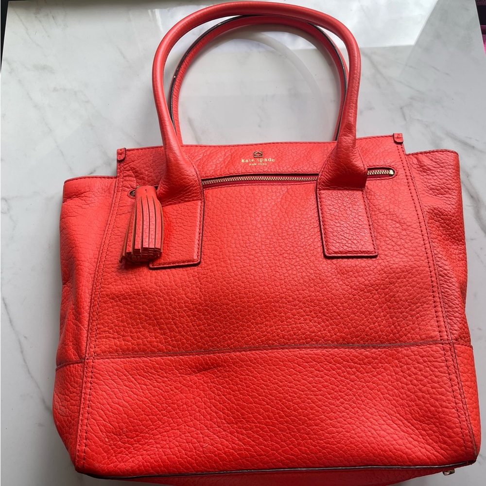 Kate Spade Poppy Tote Handbag, EUC